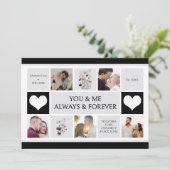 You And Me Always & Foreverフォトコラージュ シーズンカード (スタンド正面)