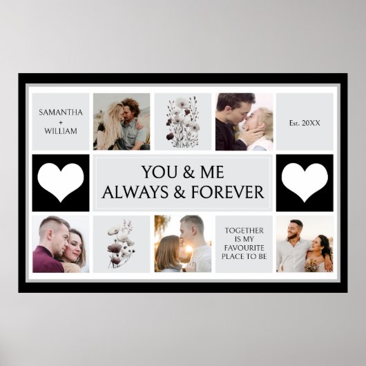 You And Me Always & Foreverフォトコラージュ ポスター (正面)