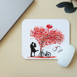 You and Me, and Cupid Mousepad マウスパッド