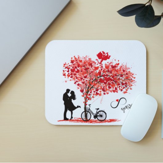You and Me, and Cupid Mousepad マウスパッド