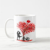 You and Me, and Cupid Mug コーヒーマグカップ (左)