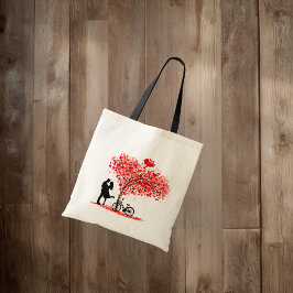 You and Me, and Cupid Tote Bag トートバッグ