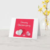 **YOU AND ME** FOR ETERNITY OUR ANNIVERSARY カード (黄色い花)