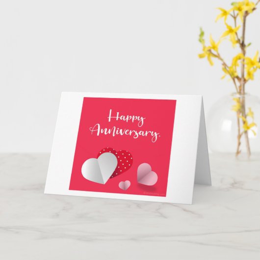 **YOU AND ME** FOR ETERNITY OUR ANNIVERSARY カード (黄色い花)