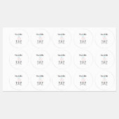 You and me love cup cake red valentine's day name  ラベル (シート)