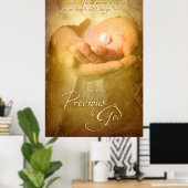 YOU ARE -大切 Christian Art Poster ポスター (ホームオフィス)