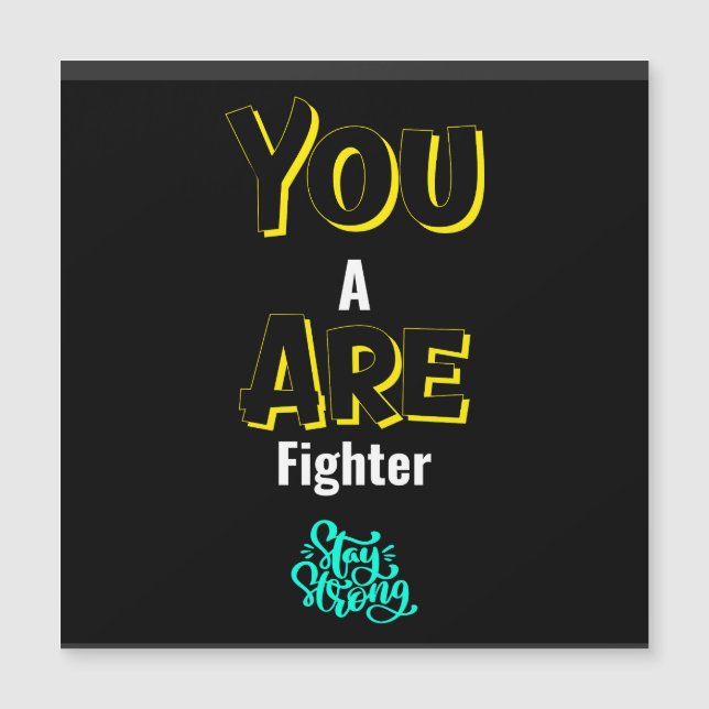 YOU ARE A FIGHTER! (正面)