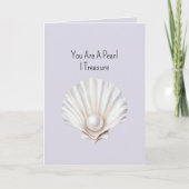 You Are A Pearl Shell I Treasure カード (正面)