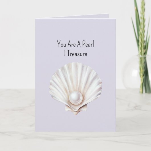 You Are A Pearl Shell I Treasure カード (正面)