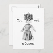 You are a Queen ポストカード (正面/裏面)