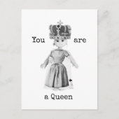 You are a Queen ポストカード (正面)