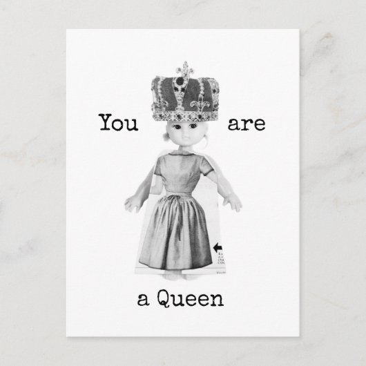 You are a Queen ポストカード (正面)