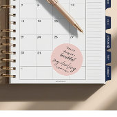 You Are Altogether Beautiful My Darling Christian  ラウンドシール