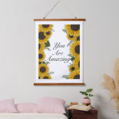 You are amazing 吊り下げ型タペストリー (寝室)