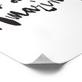 You are amazing Minimalist Motivational Inspired ポスター (角)