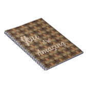 You are Amazing Spiral Photo/Journal Notebook ノートブック (右側)
