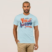 you are awesome tシャツ (正面フル)