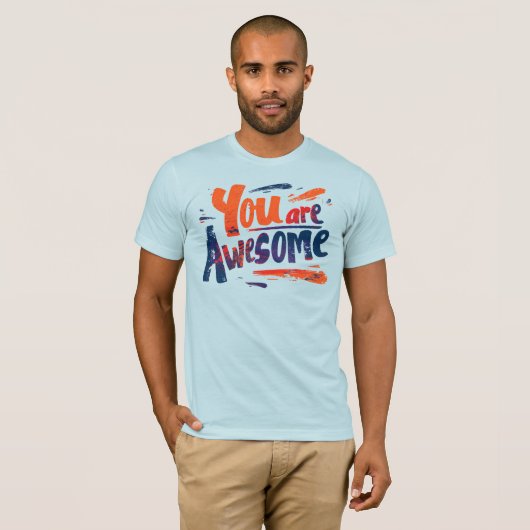 you are awesome tシャツ (正面フル)