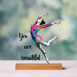 You Are Beautiful – Inspirational Dance & more アクリルサイン