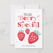 You are BERRY Special Valentine's Card 招待状 (正面)