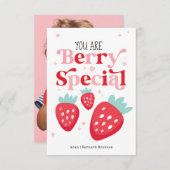 You are BERRY Special Valentine's Card 招待状 (正面/裏面)