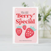 You are BERRY Special Valentine's Card 招待状 (スタンド正面)