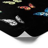 You Are Butterfly Beautiful Christian Religious Bi ポスター (角)