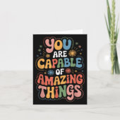 You Are Capable Of Amazing Things  カード (正面)
