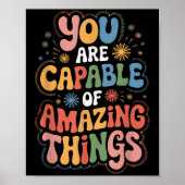 You Are Capable Of Amazing Things ポスター (正面)