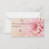 You Are Cordially Invited - Wedding Invitation ノートカード (正面)