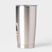 You Are Educated Unlike This Cat Funny Graduation  保温保冷タンブラー (左面)