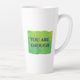 You Are Enough カフェラテマグ