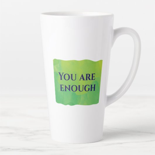 You Are Enough カフェラテマグ (右)