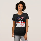 You Are Enough But You Think You Are Not T-Shirt Tシャツ (正面フル)