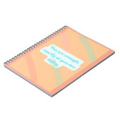 You Are Enough – Gentle Reminder Journal ノートブック (左側)