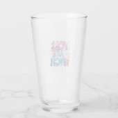 You Are Enough” Inspirational Drinking Glass タンブラーグラス (裏面)