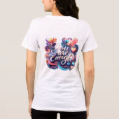 You Are Enough – Inspirational Women’s T-Shirt トライブレンドＴシャツ (裏面)