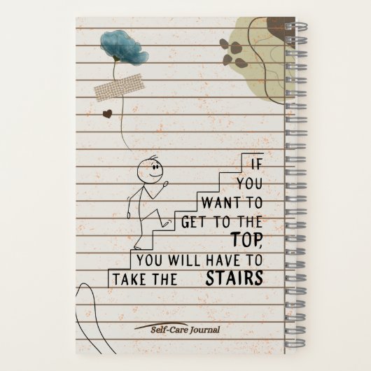 You Are Enough | Motivational Notebook ノートブック (裏面)