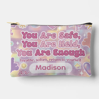 You Are Enough Personalized Anxiety Bag アクセサリーポーチ
