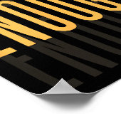 You Are Enough Sitive Gift Tee Uni-adults Black Sm ポスター (角)