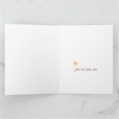 You Are Enough–Sweet Teddy Bear Encouragement Card カード (内部)