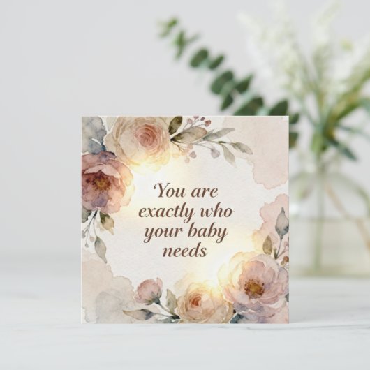 You are exactly who your baby needs (スタンド正面)