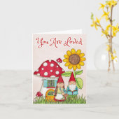 You Are Faved格言カード カード (黄色い花)