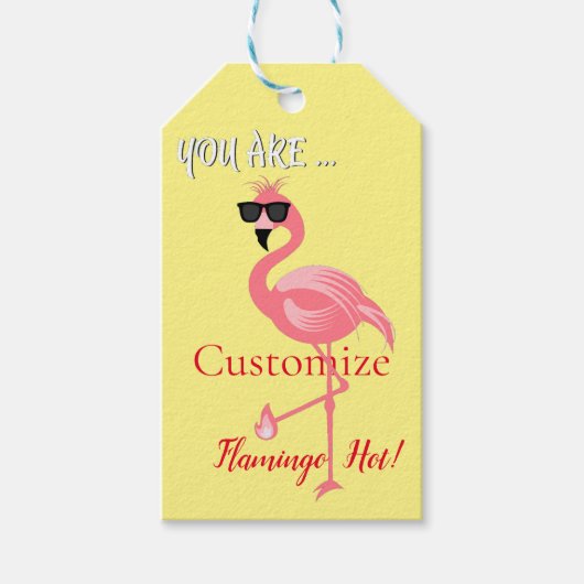 You Are Flamingo Hot Thunder_Cove ギフトタグ (正面)