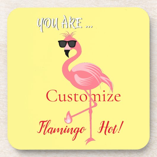 You Are Flamingo Hot Thunder_Cove コースター (正面)