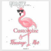 You Are Flamingo Hot Thunder_Cove シール (シート)