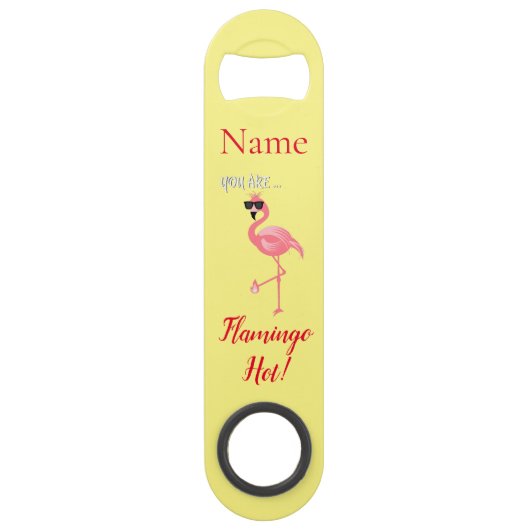 You Are Flamingo Hot Thunder_Cove スピード栓抜き (正面)