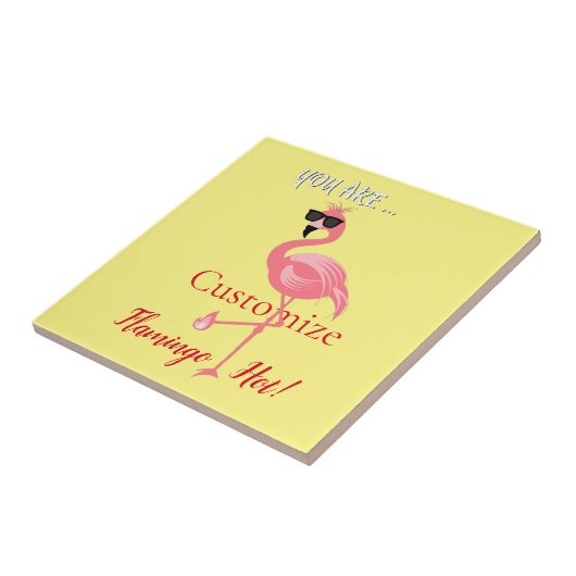 You Are Flamingo Hot Thunder_Cove タイル (側面)