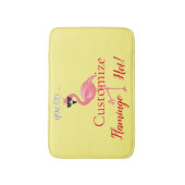 You Are Flamingo Hot Thunder_Cove バスマット (正面縦)