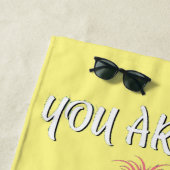 You Are Flamingo Hot Thunder_Cove ビーチタオル (インサイチュ)